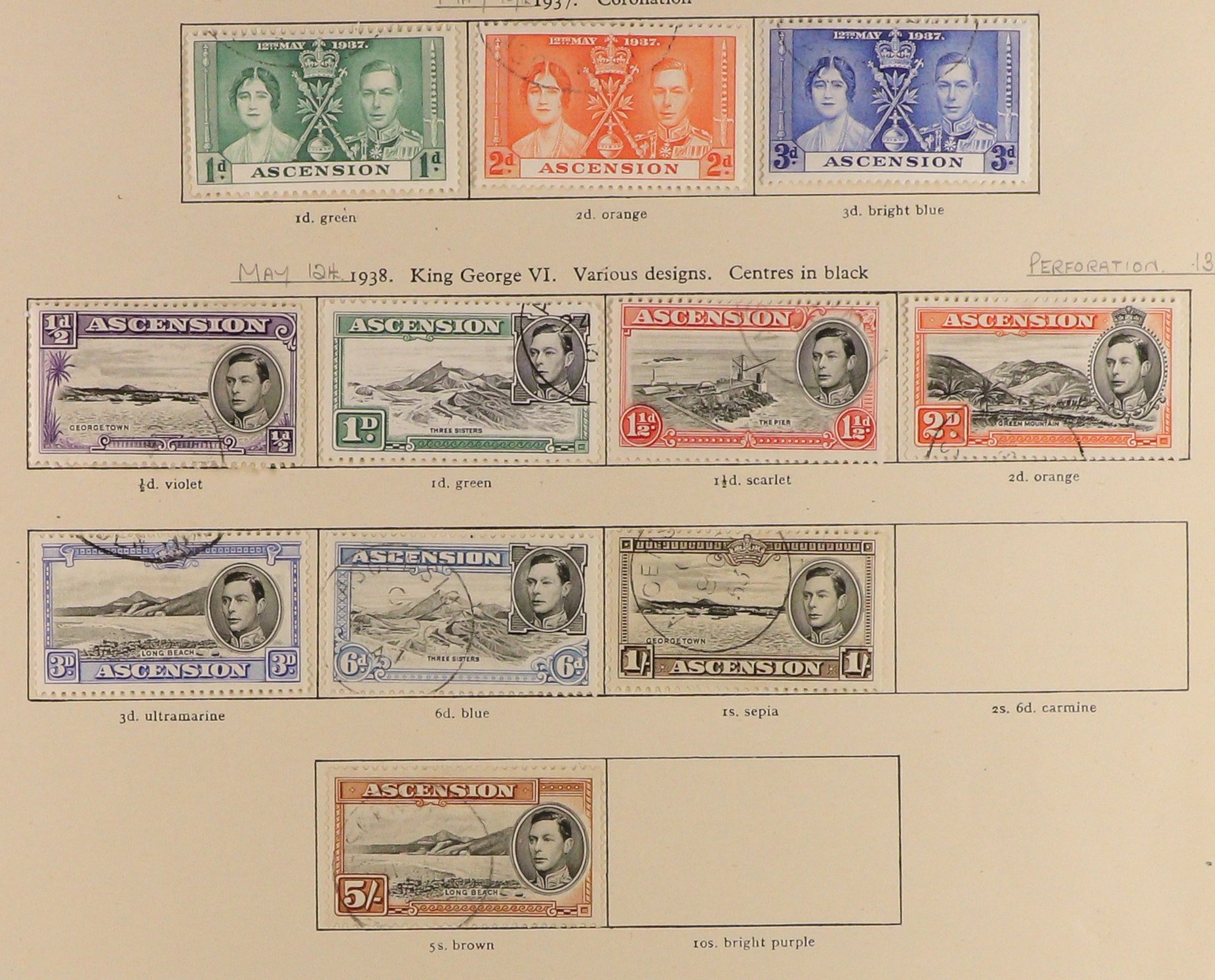 COLLECTIONS & ACCUMULATIONS COMMONWEALTH KING GEORGE VI VERY FINE USED COLLECTION in 3 well-filled - Image 2 of 48