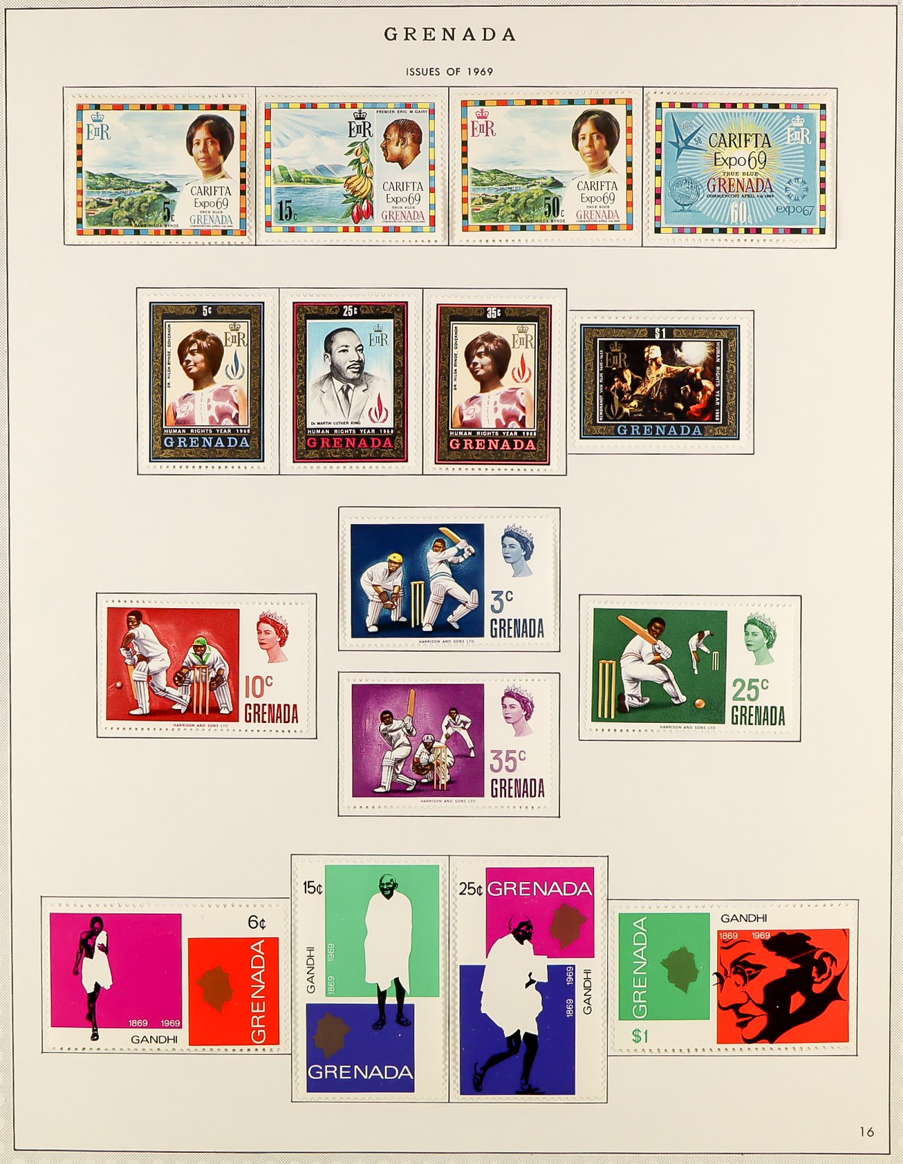 GRENADA 1953 - 1983 COLLECTION in album of chiefly never hinged mint sets & miniature sheets, some - Image 2 of 15