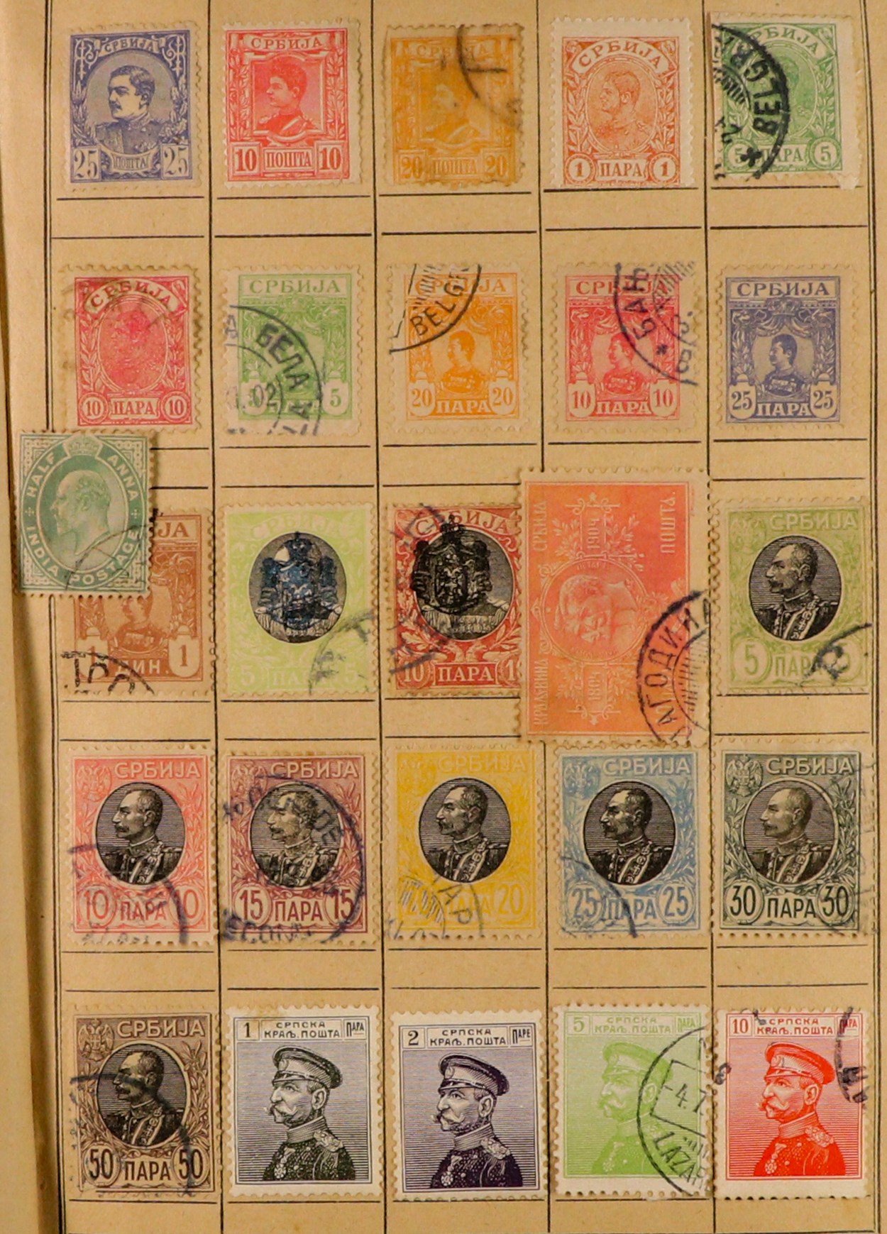 COLLECTIONS & ACCUMULATIONS WORLD RANGES 19th Century to 1940's mint & used stamps in ten unpriced - Image 24 of 35