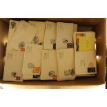GB.ELIZABETH II 1989-1998 SPECIAL EVENTS COVERS Collection of covers in two boxes, all bearing