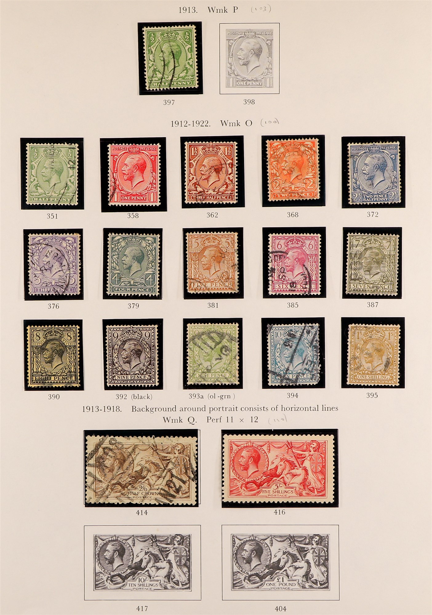 GREAT BRITAIN 1840-1999 COLLECTION in hingeless mounts in three Stanley Gibbons albums, includes - Image 7 of 25