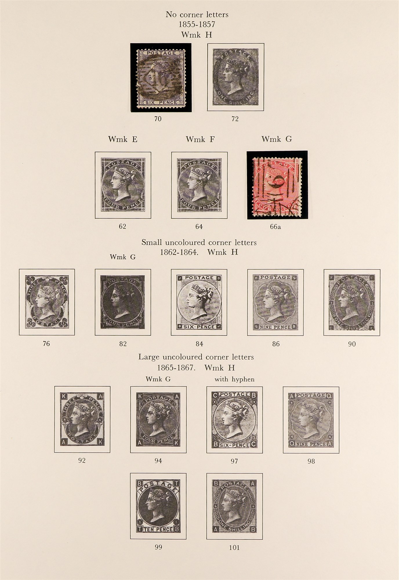 GREAT BRITAIN 1840-1999 COLLECTION in hingeless mounts in three Stanley Gibbons albums, includes - Image 2 of 25