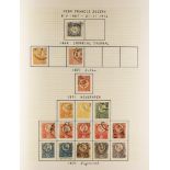 HUNGARY 1871 - 1944 COLLECTION of 1000+ mostly mint stamps, many sets, 'back of the book' with