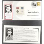 GB. COVERS & POSTAL HISTORY VICTORIA CROSS & GEORGE CROSS RECIPIENTS SIGNED COVERS Mostly 2003