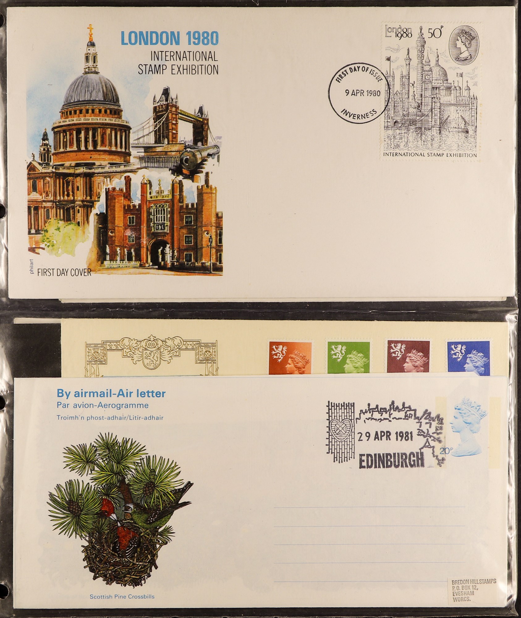 GB.FIRST DAY COVERS 1962 - 1990 COLLECTION of 'Regional' covers in 3 albums. Also includes loose - Image 6 of 34
