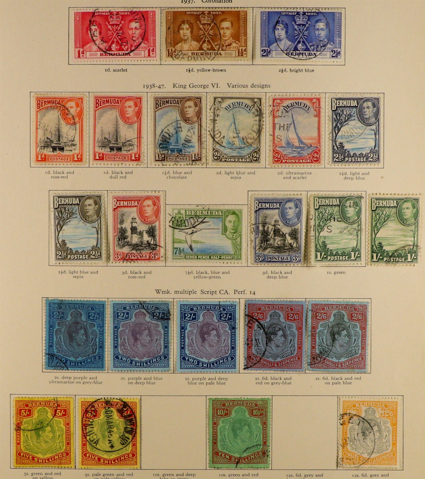 COLLECTIONS & ACCUMULATIONS COMMONWEALTH KING GEORGE VI VERY FINE USED COLLECTION in 3 well-filled - Image 7 of 48