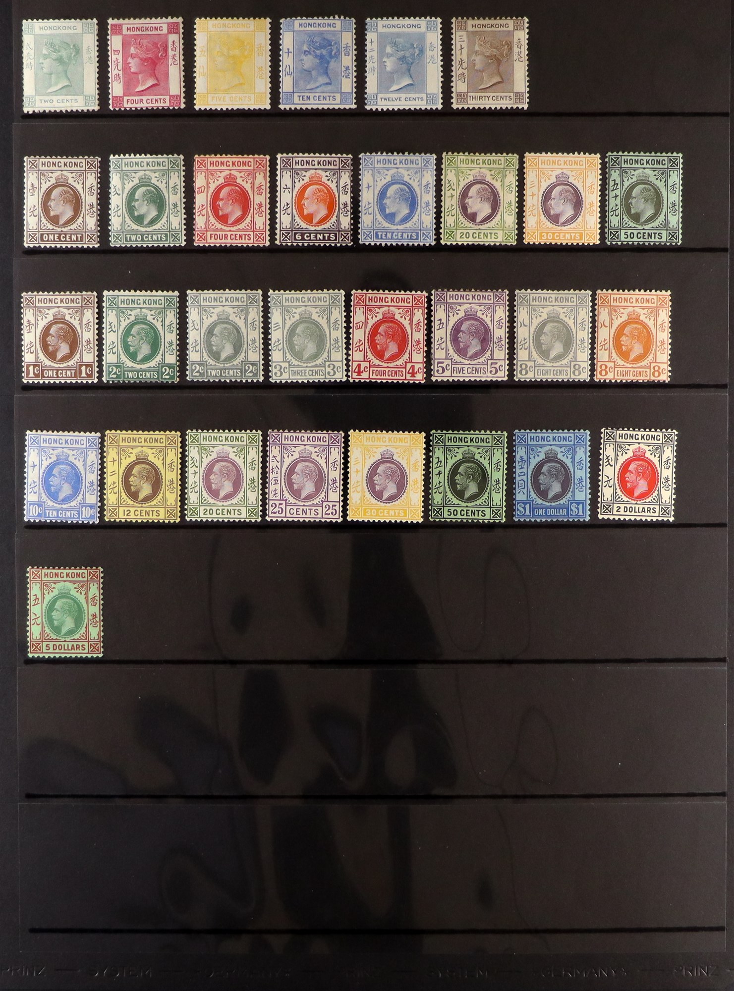 HONG KONG 1900 - 1921 COLLECTION incl. 1900-01 set mint, 1907-11 set to 50c mint, 1921-37 set to $ - Image 2 of 2