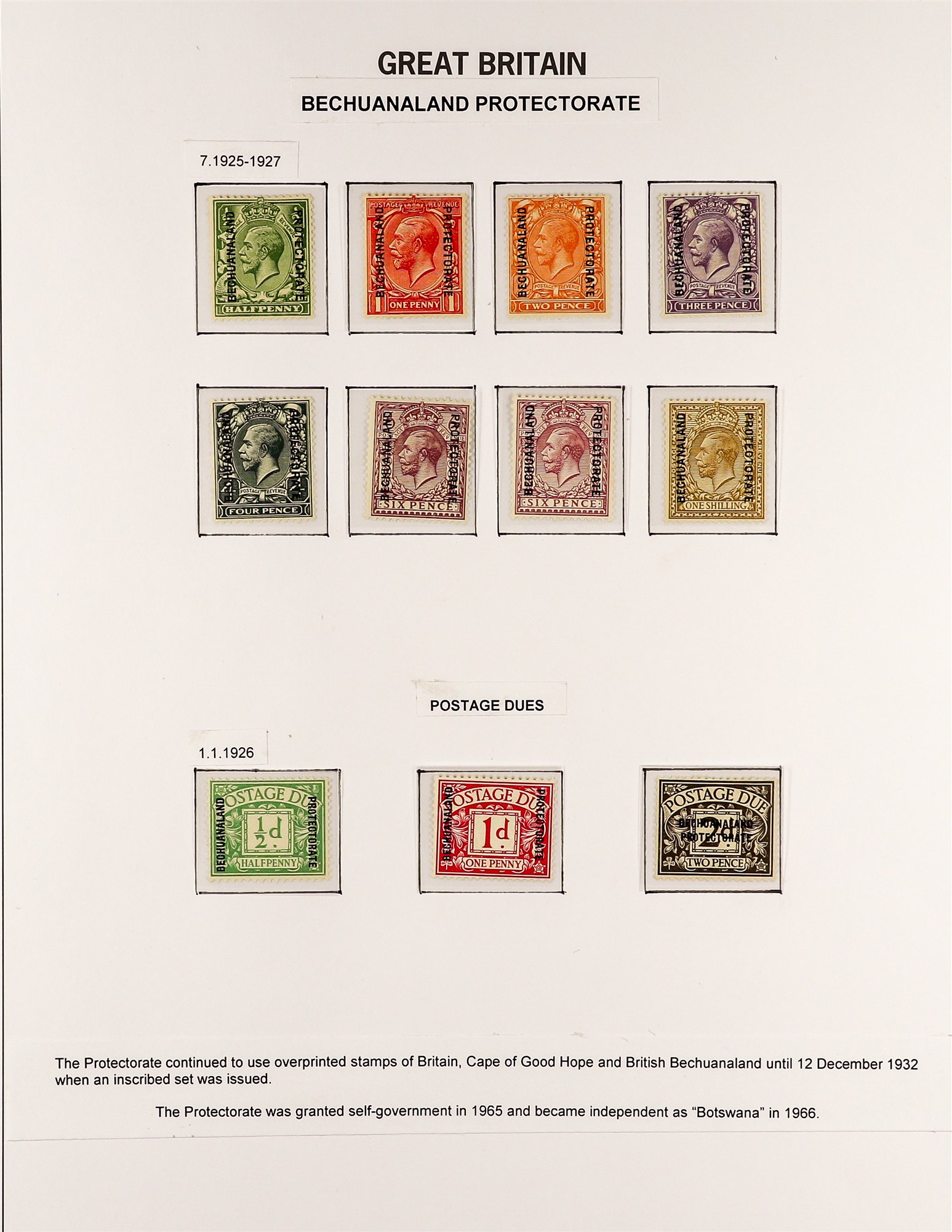 COLLECTIONS & ACCUMULATIONS BRITISH AFRICA collection of GB stamps overprinted for use in British - Image 4 of 5