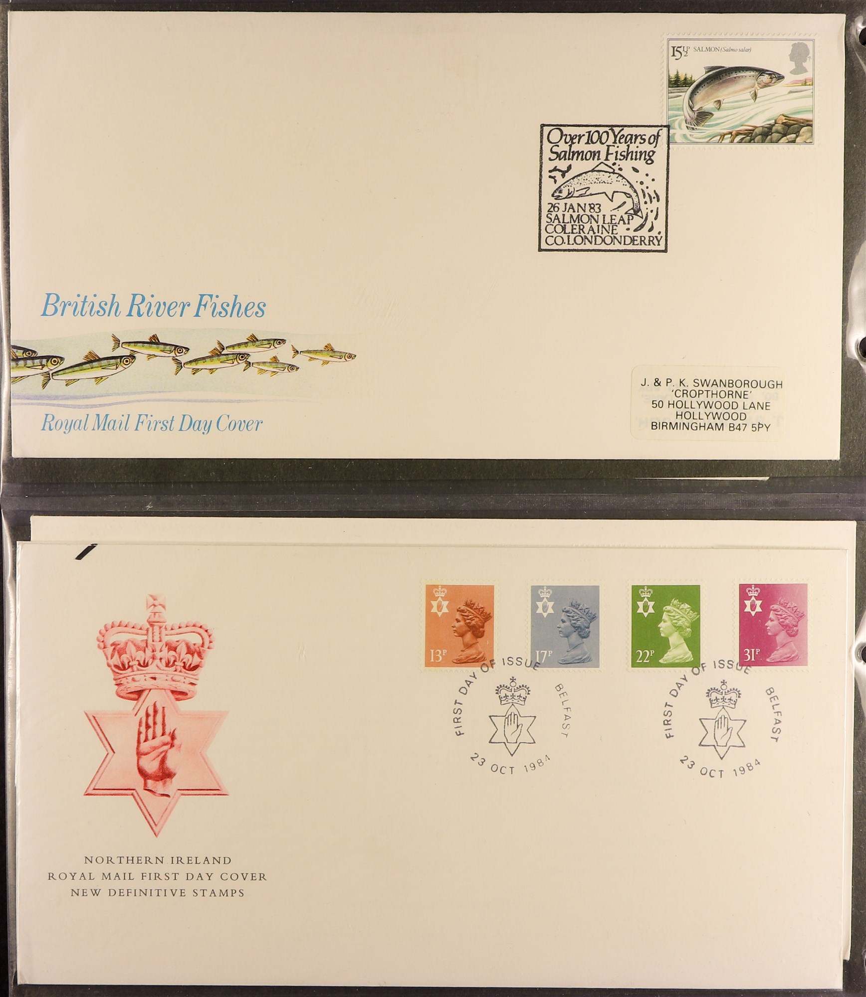 GB.FIRST DAY COVERS 1962 - 1990 COLLECTION of 'Regional' covers in 3 albums. Also includes loose - Image 27 of 34