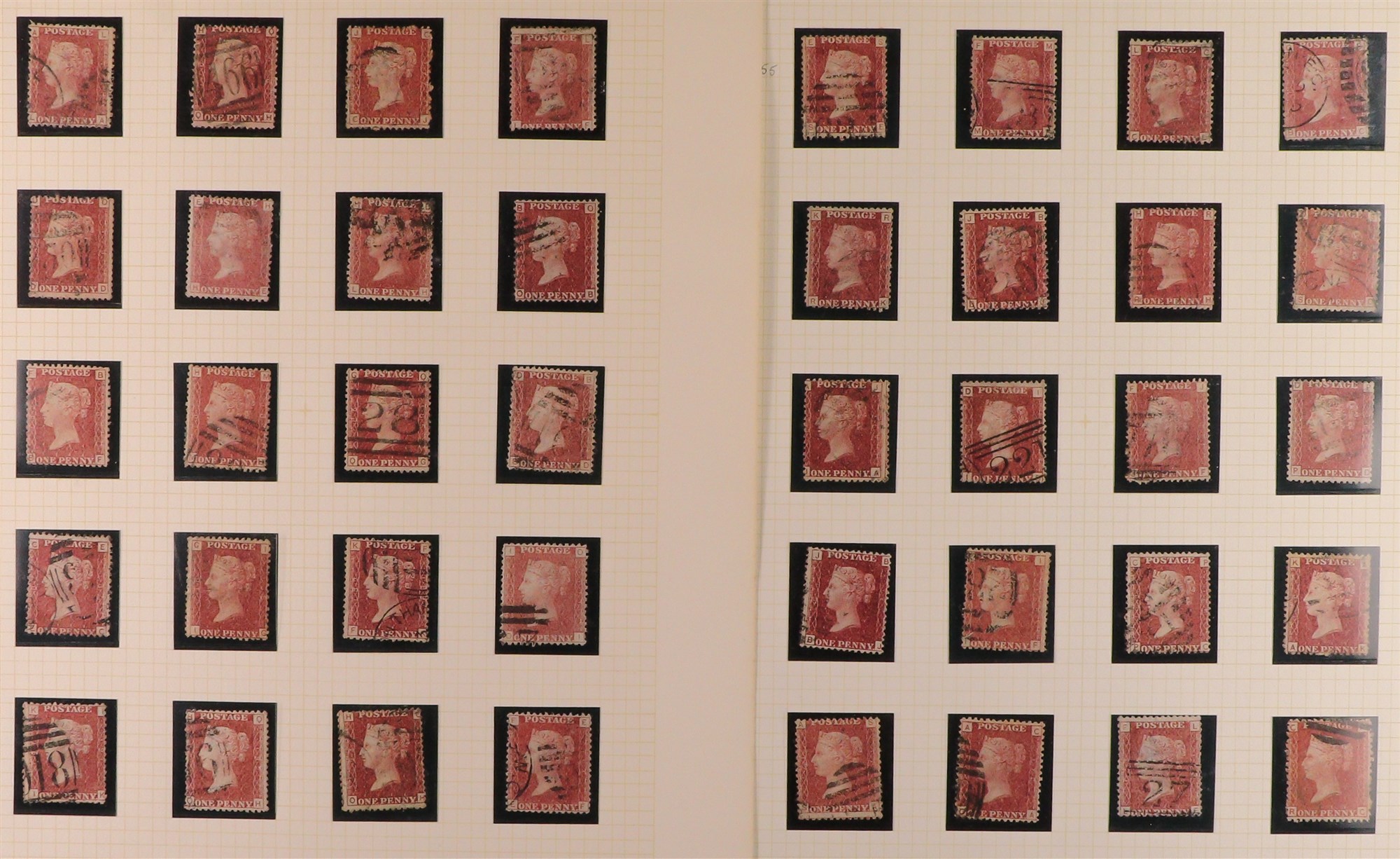 GREAT BRITAIN 1840-2004 USED COLLECTION in six hingeless Lindner albums, includes 1840 1d Penny - Image 4 of 28