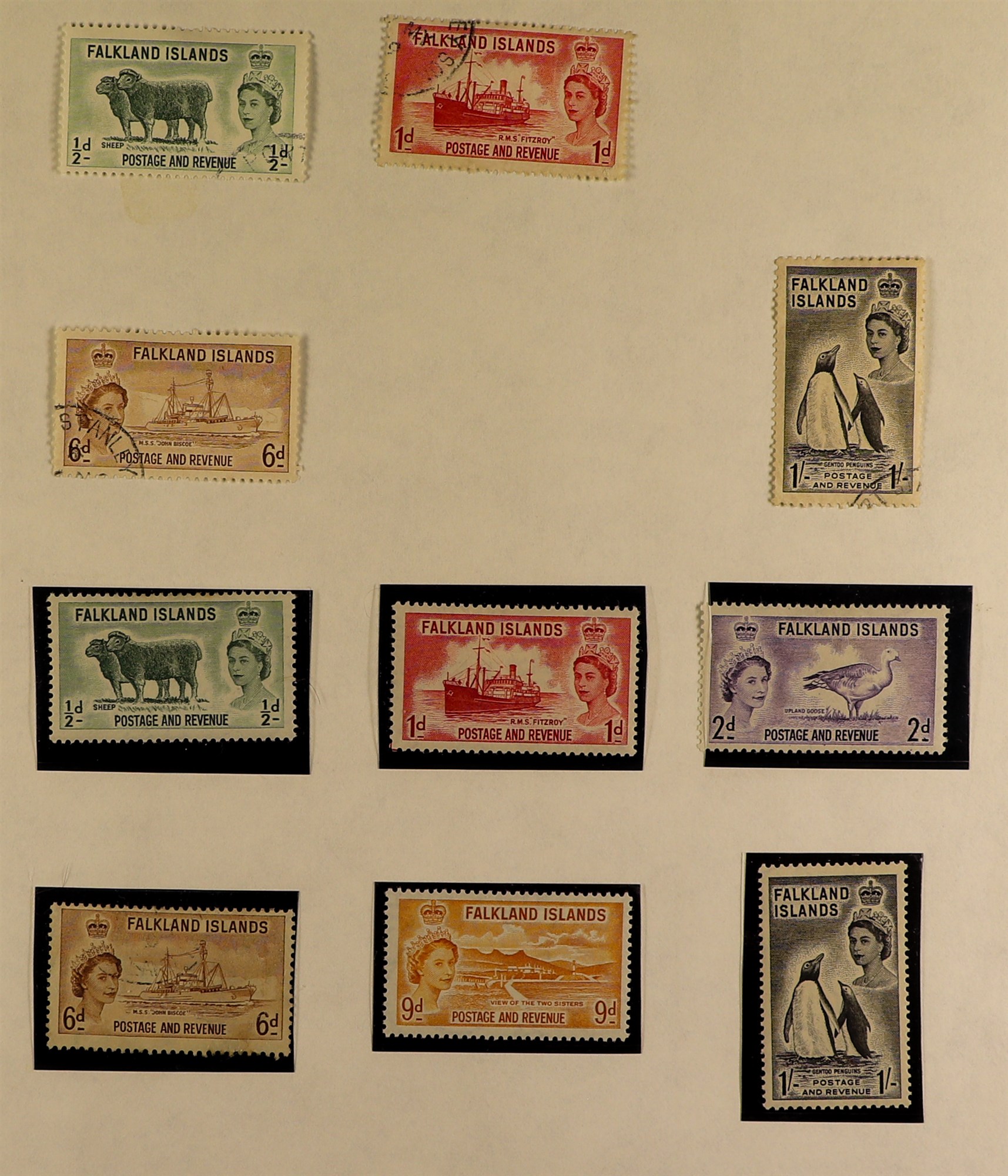 FALKLAND IS. 1891-2000's COLLECTION in album, includes 1891-1902 set mint incl 2½d Prussian blue ( - Image 12 of 15