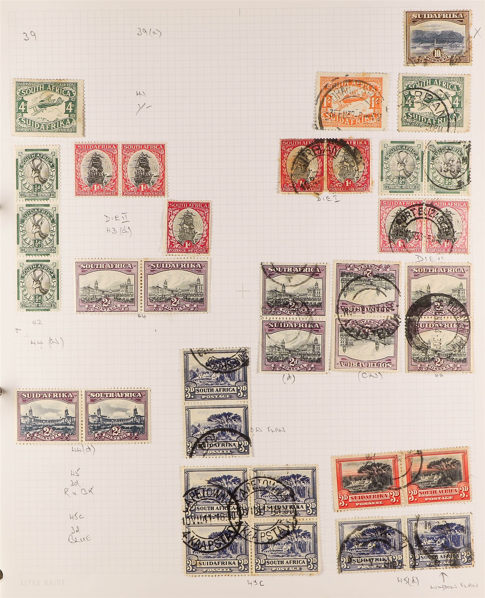 SOUTH AFRICA 1910 - 2010 COLLECTION of mint & used stamps in album, many high values, sets (2200+ - Image 3 of 17