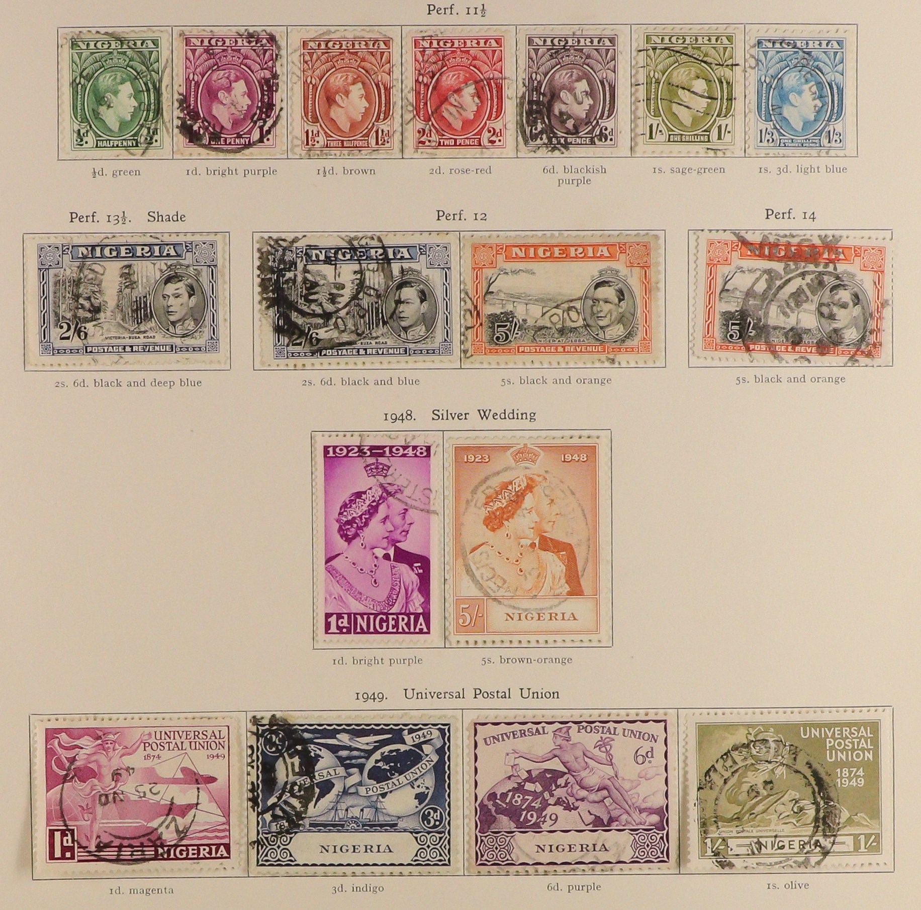 COLLECTIONS & ACCUMULATIONS COMMONWEALTH KING GEORGE VI VERY FINE USED COLLECTION in 3 well-filled - Image 35 of 48