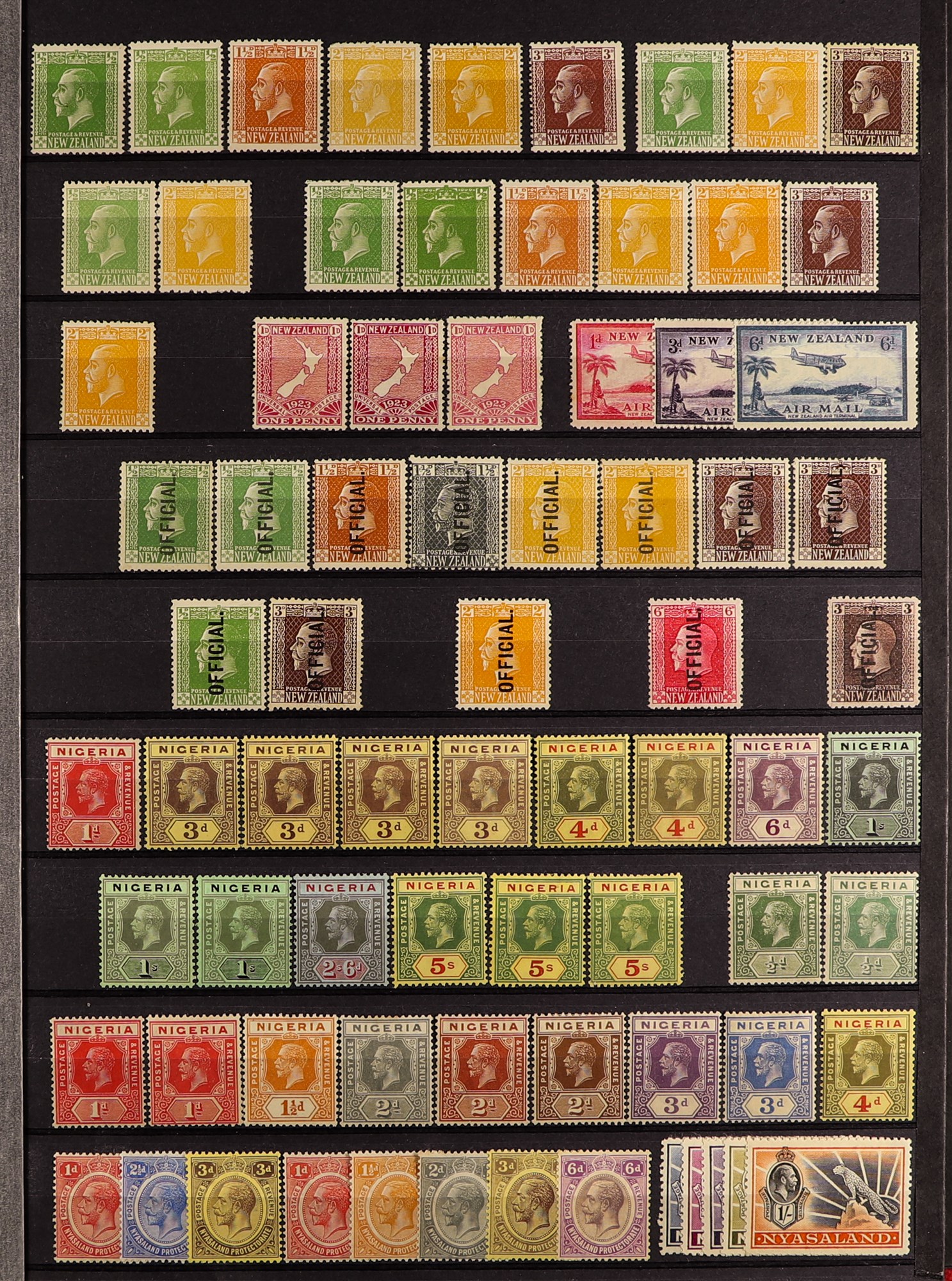 COLLECTIONS & ACCUMULATIONS COMMONWEALTH - KING GEORGE 5TH MINT COLLECTION of 750+ stamps on - Image 9 of 12