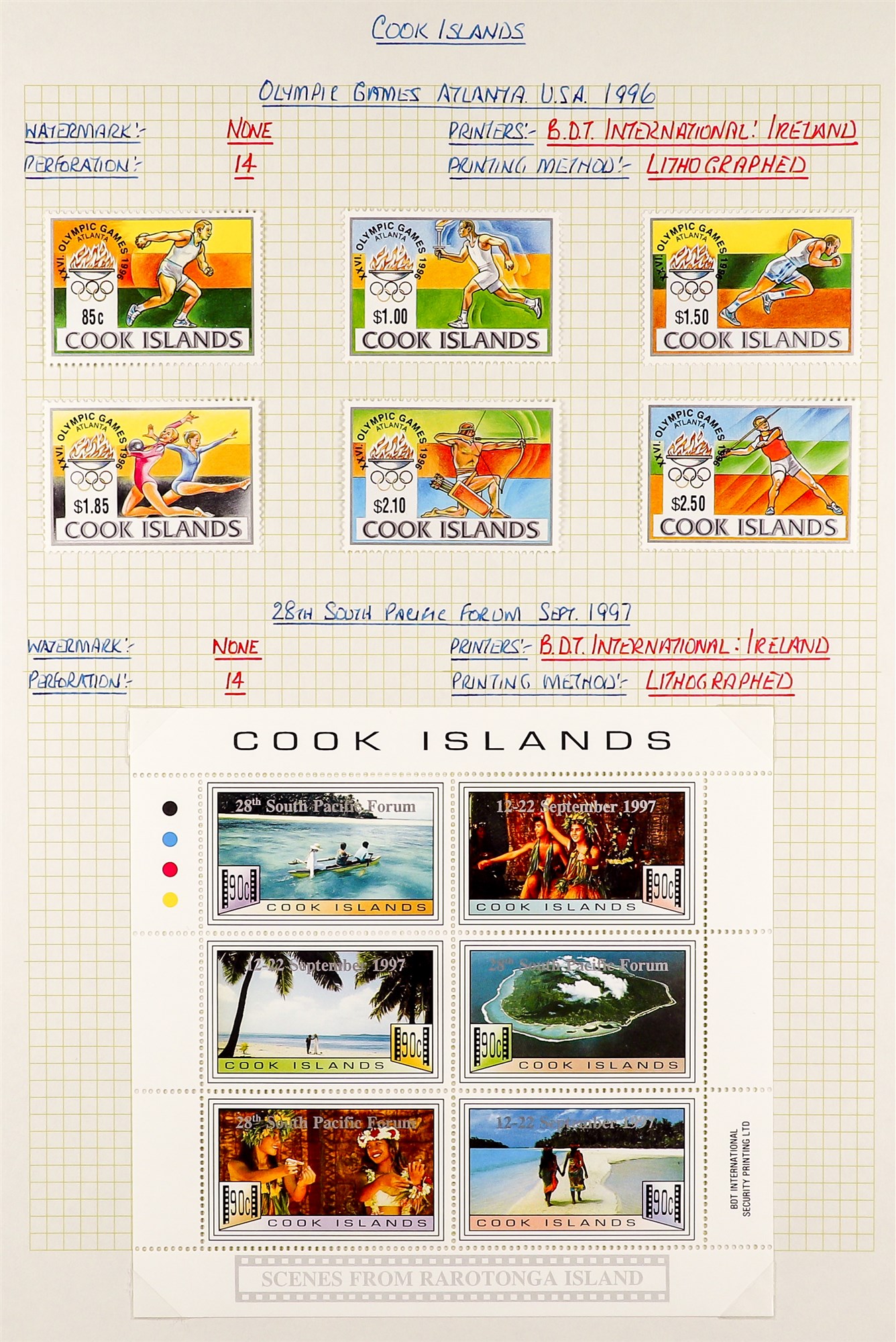COOK IS. 1953 - 2000 COLLECTION. A rather beautiful (in our opinion!) collection of mint & never - Image 25 of 29