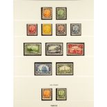 CANADA 1911 - 1936 MINT / NEVER HINGED MINT COLLECTION of around 150 stamps on hingeless pages,