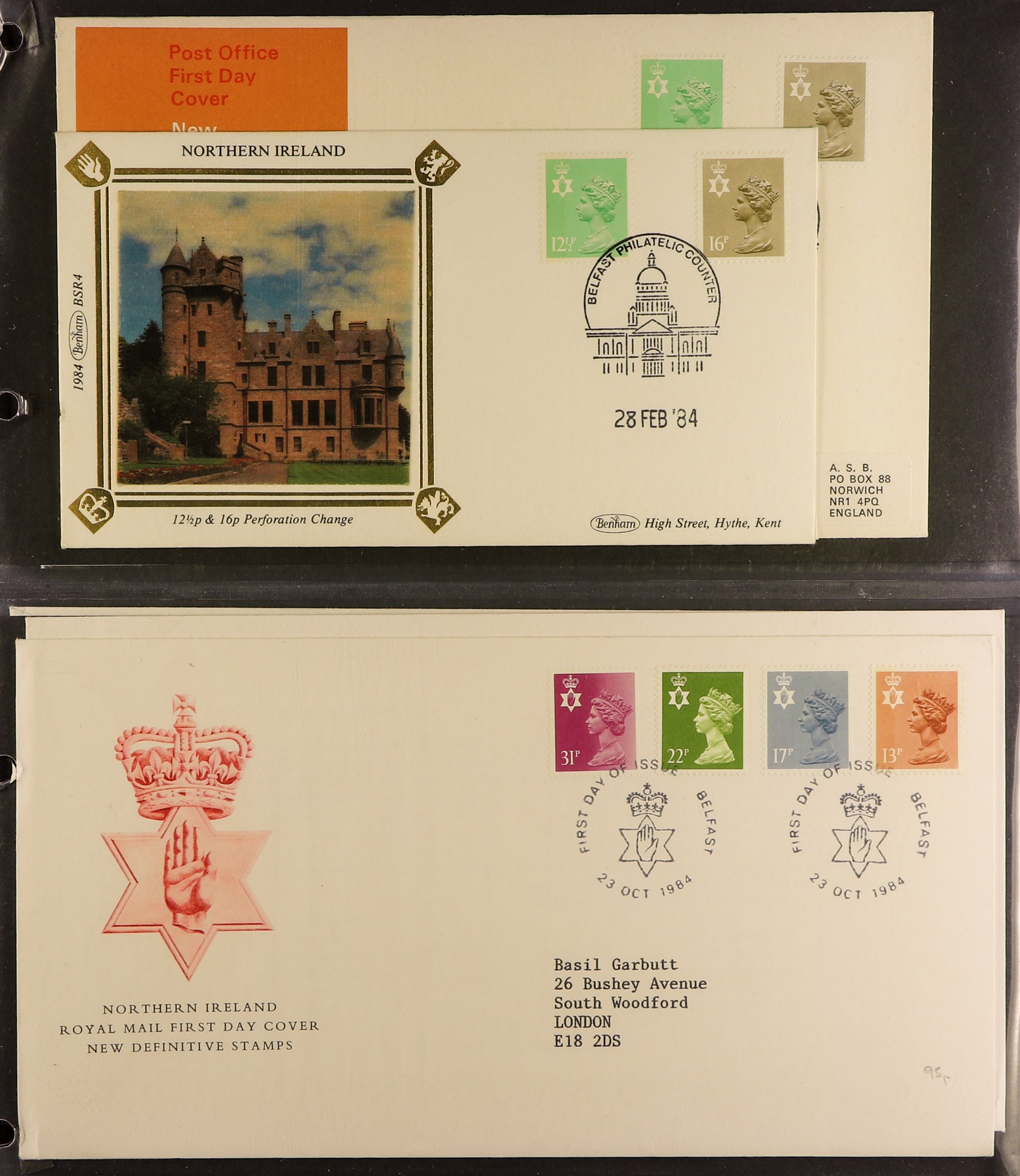 GB.FIRST DAY COVERS 1962 - 1990 COLLECTION of 'Regional' covers in 3 albums. Also includes loose - Image 14 of 34