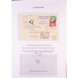 TRISTAN DA CUNHA 1950 (Feb) a shipping company envelope to Southampton, showing a violet type C11
