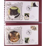 GB. COVERS & POSTAL HISTORY CATS - BENHAM COVERS COLLECTION of 100 different 1994 - 1999 Benham