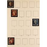 GREAT BRITAIN 1840-1980 COLLECTION Mint (later issues mostly never hinged) & used stamps in