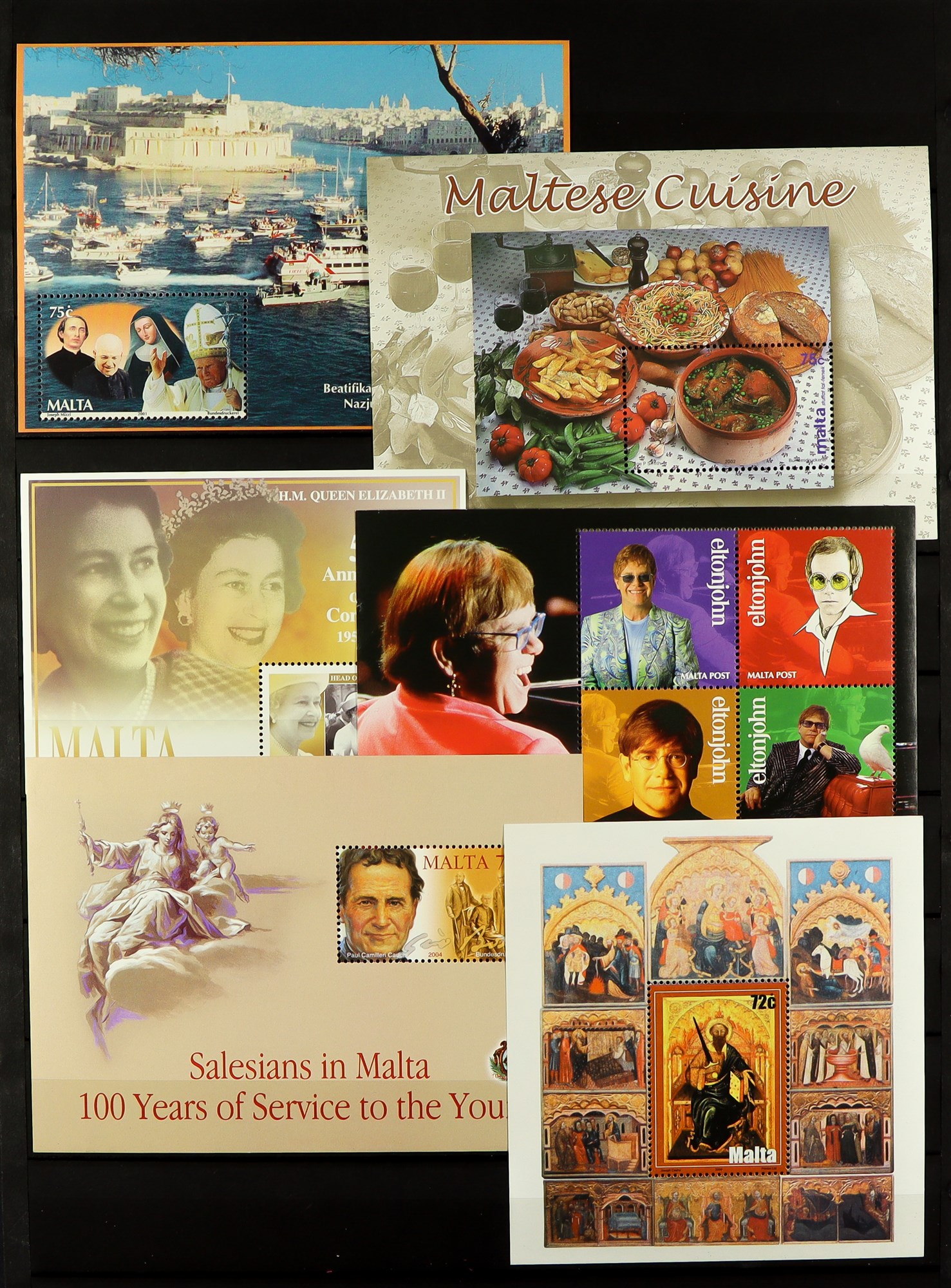 MALTA 1953 - 2013 NEVER HINGED MINT collection in 2 albums, appears complete for sets, miniature - Image 14 of 21