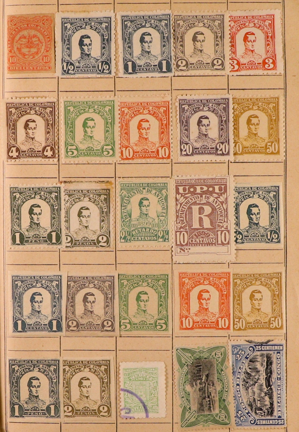 COLLECTIONS & ACCUMULATIONS WORLD RANGES 19th Century to 1940's mint & used stamps in ten unpriced - Image 12 of 35