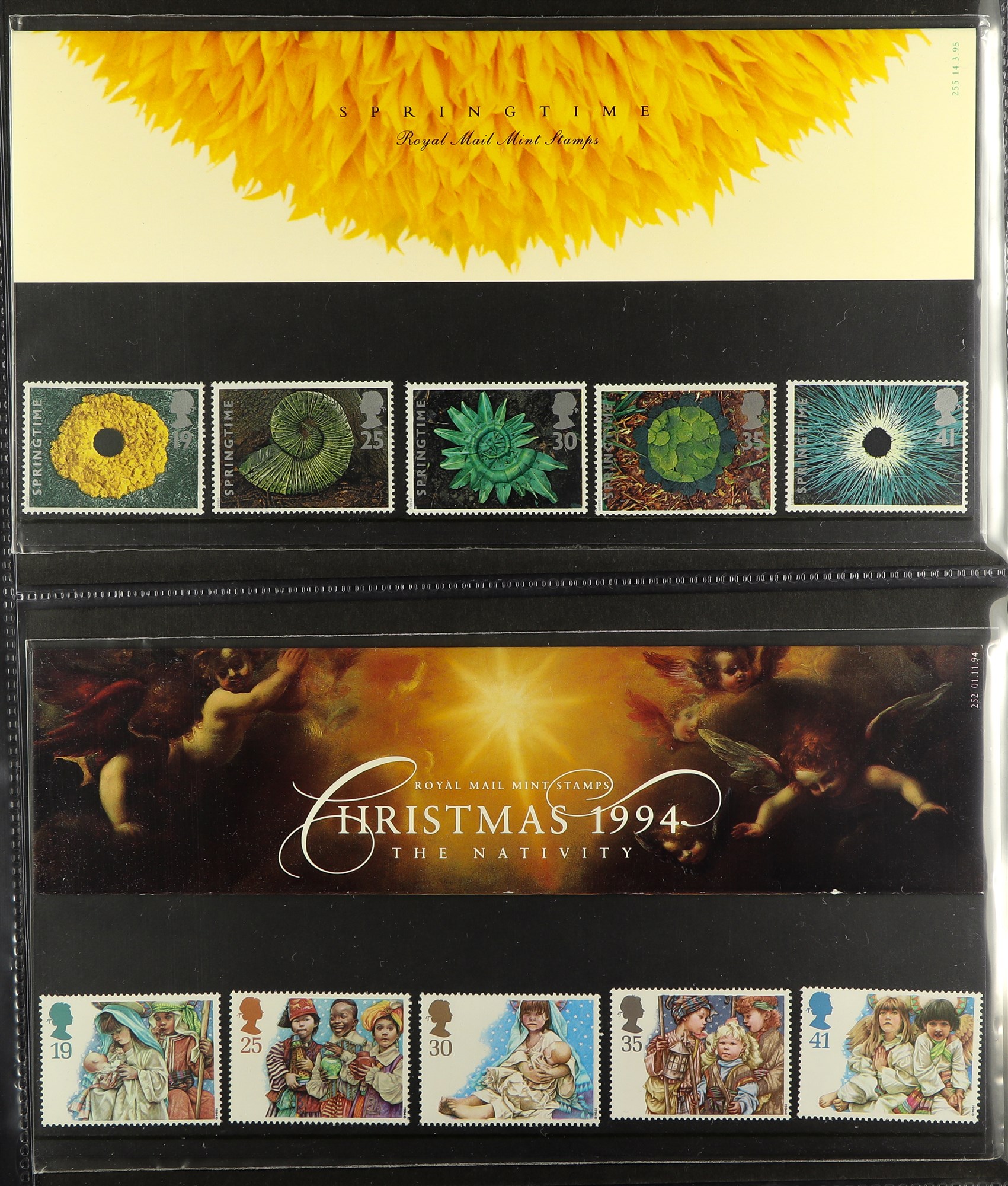 GREAT BRITAIN MOSTLY GREAT BRITAIN including 1970's-2000 presentation packs in albums, large blocks, - Image 12 of 25