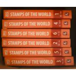 STANLEY GIBBONS 2012 STAMPS OF THE WORLD catalogues all six volumes. Fine condition. (6 catalogues)