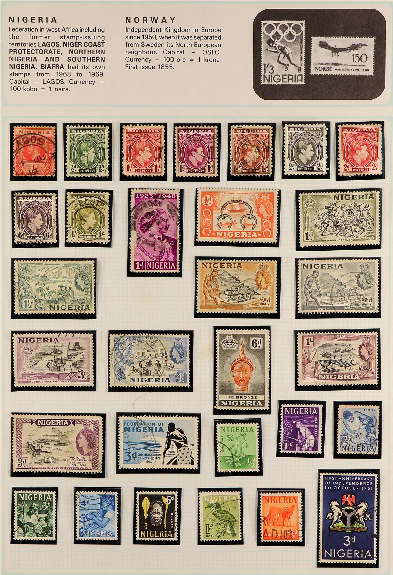 COLLECTIONS & ACCUMULATIONS WORLD COLLECTION 1890's to 1990's mint & used stamps in mostly hingeless - Image 23 of 41