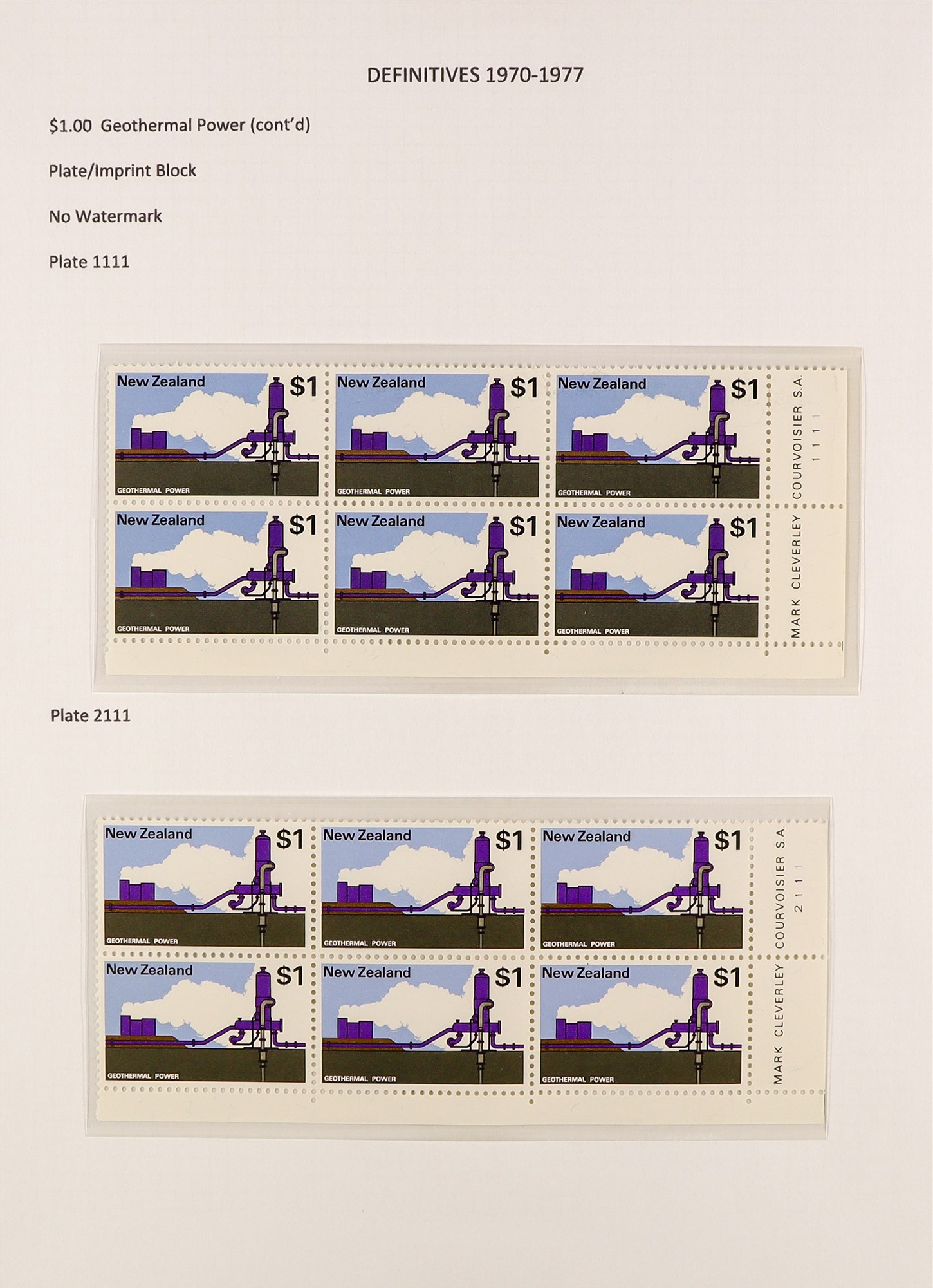 NEW ZEALAND 1970 - 1976 PICTORIALS SPECIALIZED COLLECTION of 110+ never hinged mint plate + - Image 8 of 11