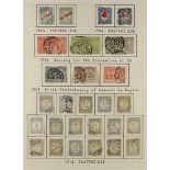 NETHERLANDS 1906 - 1946 COLLECTION of chiefly used stamps on album pages, cat £2000+ (400+ stamps).