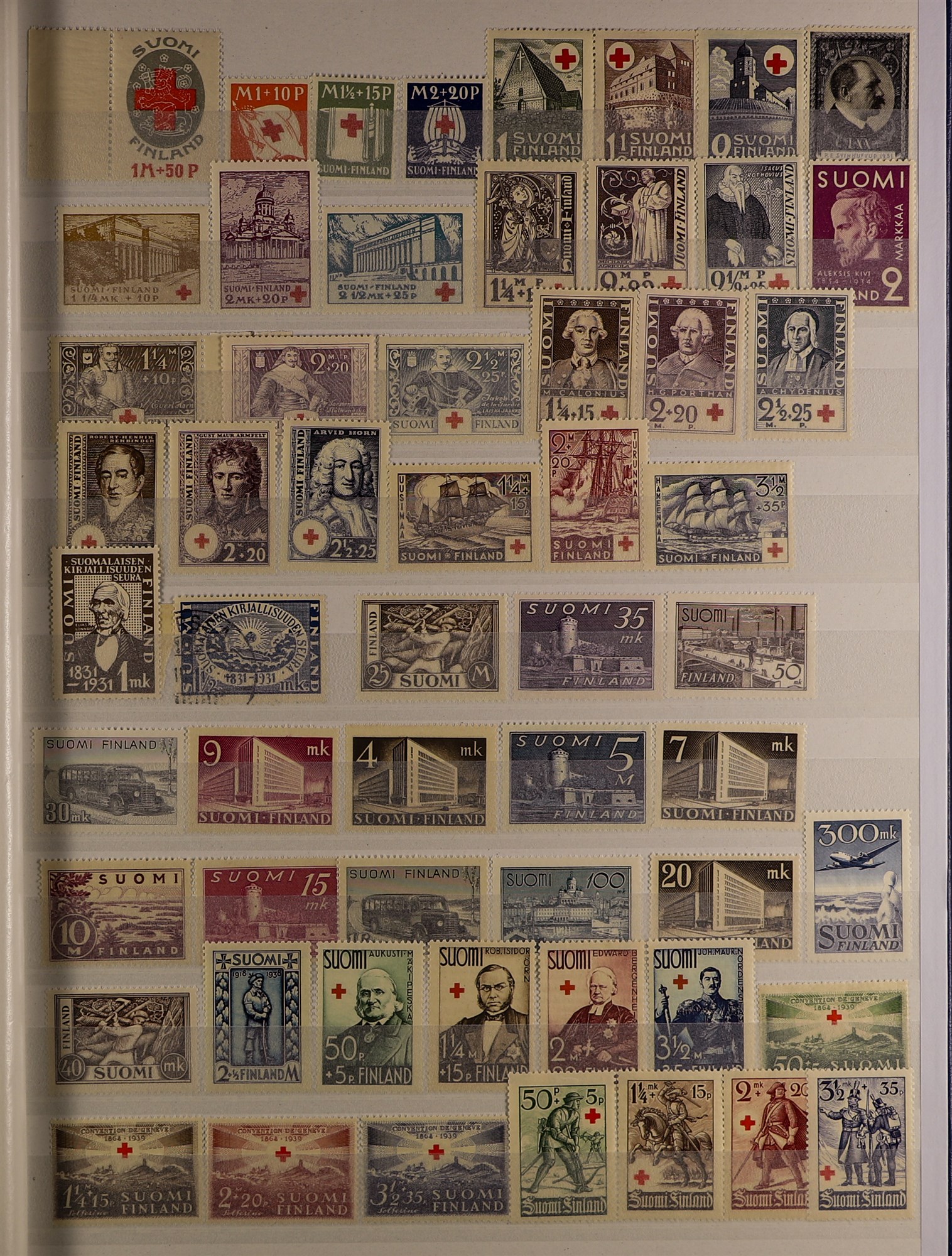 FINLAND 1860 - 2010's ACCUMULATION IN CARTON of mint / never hinged mint & used stamps and miniature - Image 29 of 34