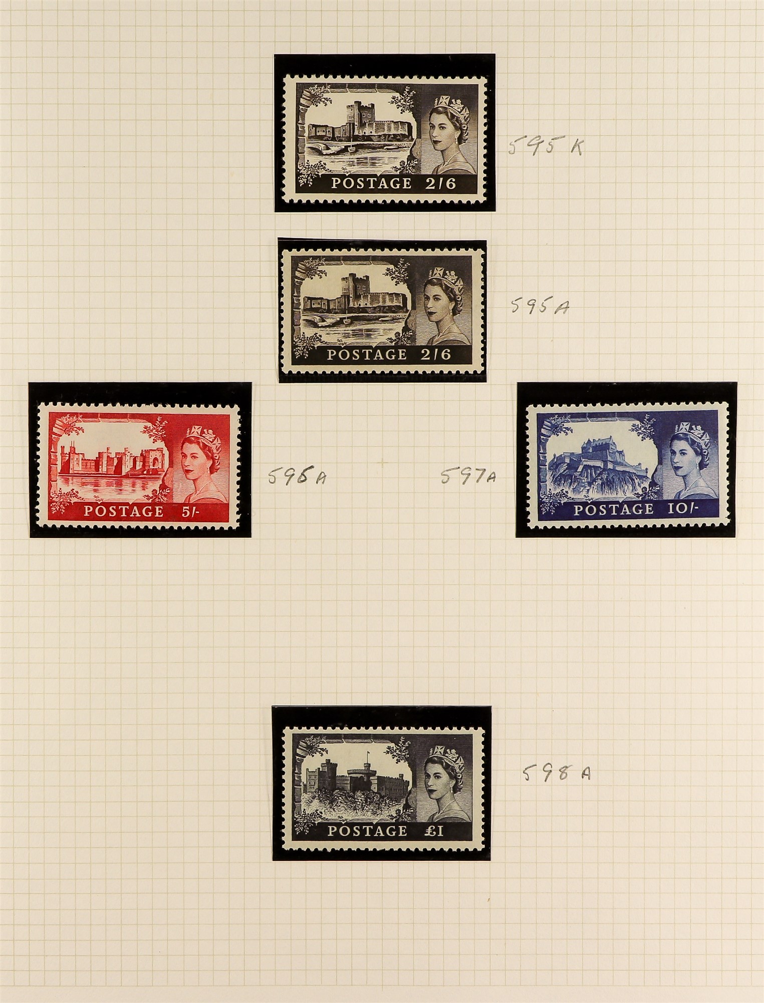 GREAT BRITAIN 1924-1982 MINT COLLECTION in hingeless mounts in two albums, later issues are never - Image 10 of 27