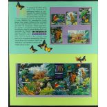 AUSTRALIA 1994 Australian Zoos. Endangered Species set + miniature sheet in sealed Australia Post