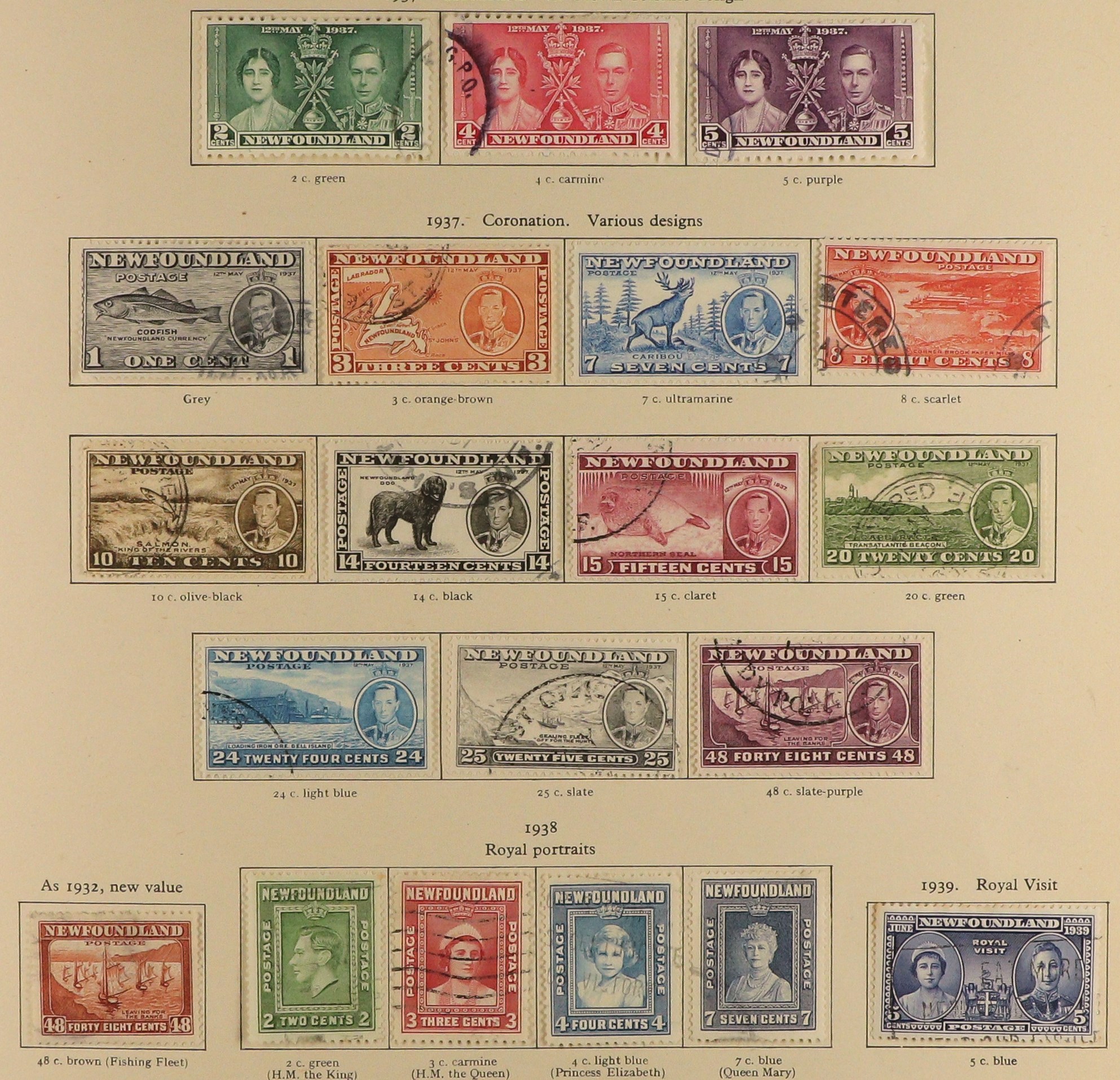 COLLECTIONS & ACCUMULATIONS COMMONWEALTH KING GEORGE VI VERY FINE USED COLLECTION in 3 well-filled - Image 30 of 48