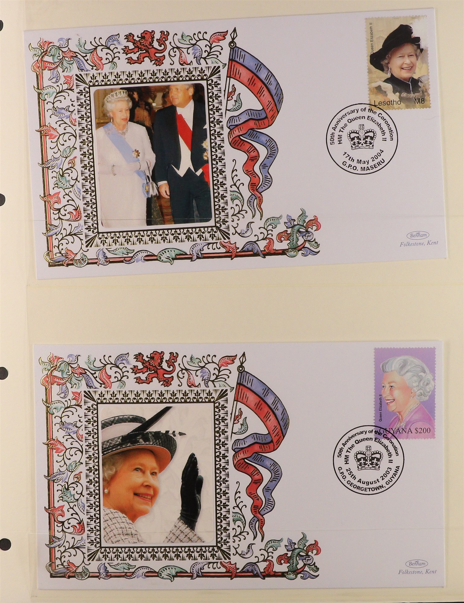 COLLECTIONS & ACCUMULATIONS 2003 CORONATION ANNIVERSARY British commonwealth collection of special - Image 2 of 5