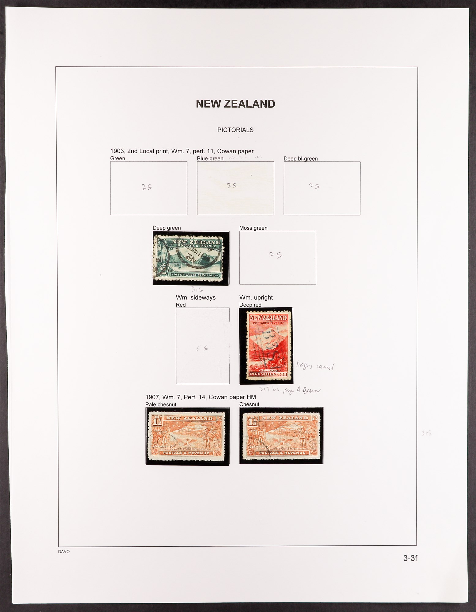 NEW ZEALAND 1902-07 PICTORIAL ISSUE collection of 60+ used perf 11 and perf 14 stamps with most of - Image 3 of 5