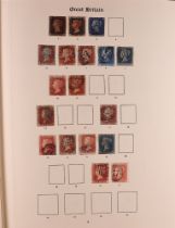 COLLECTIONS & ACCUMULATIONS COMMONWEALTH & GB USED COLLECTION of QV to KGV stamps in both volumes of