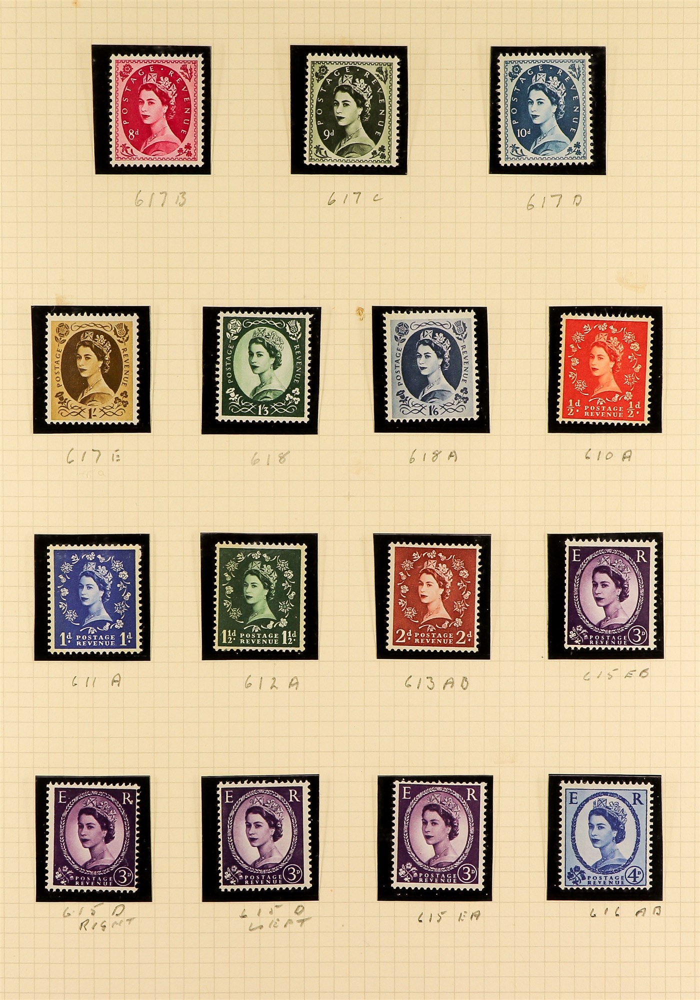 GREAT BRITAIN 1924-1982 MINT COLLECTION in hingeless mounts in two albums, later issues are never - Image 9 of 27