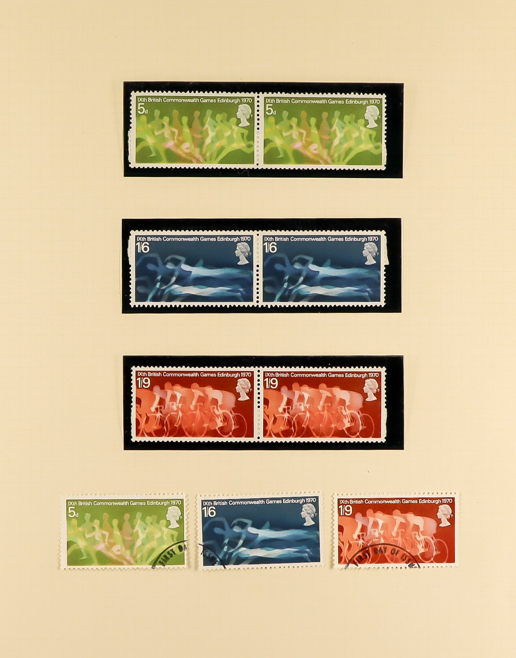 GREAT BRITAIN 1937-1980's NEVER HINGED MINT COLLECTION in two albums, includes 1937-47 set incl - Image 23 of 33