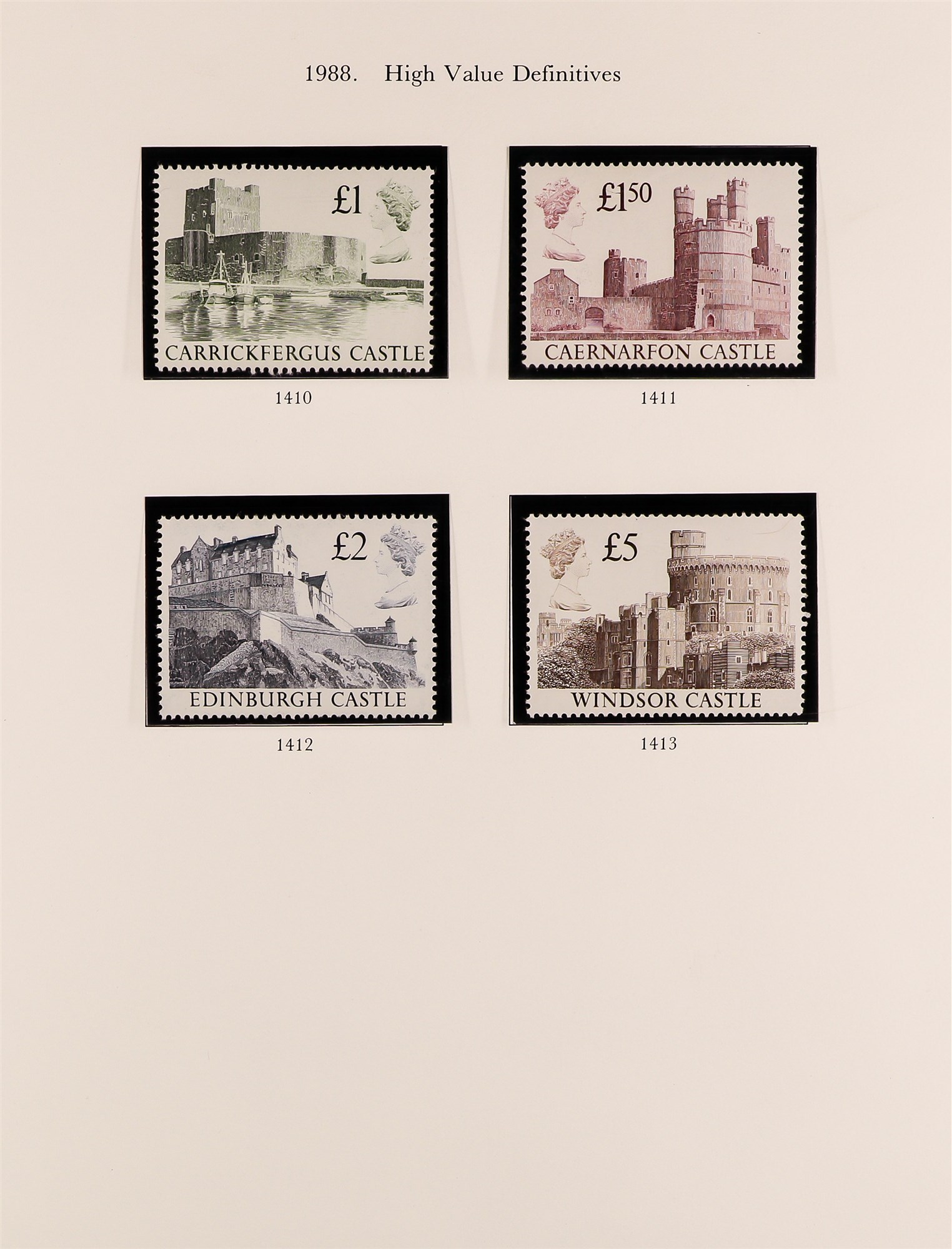 GREAT BRITAIN 1840-1999 COLLECTION in hingeless mounts in three Stanley Gibbons albums, includes - Image 24 of 25