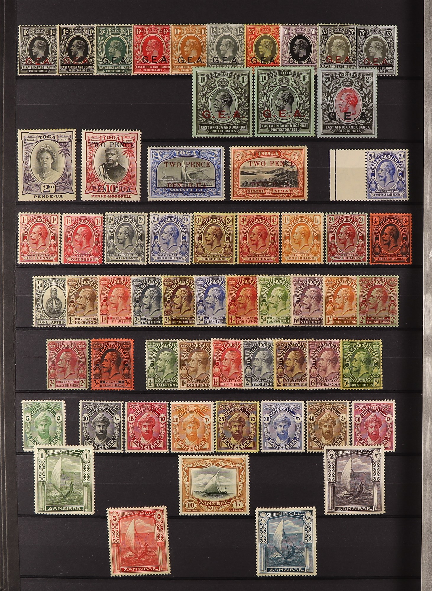 COLLECTIONS & ACCUMULATIONS COMMONWEALTH - KING GEORGE 5TH MINT COLLECTION of 750+ stamps on - Image 12 of 12