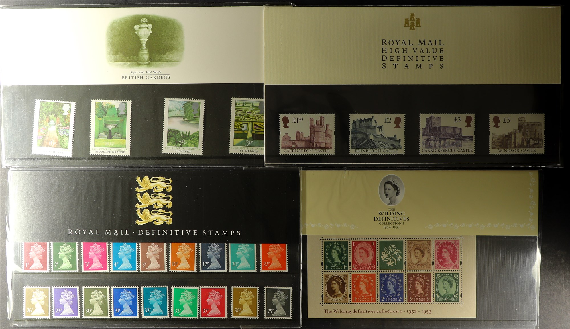 GB.ELIZABETH II NEVER HINGED MINT ASSEMBLY Includes 2012 Paralympic Gold Medal Winners sets incl