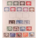 COLLECTIONS & ACCUMULATIONS BRITISH COMMONWEALTH 1936-1952 KGVI COLLECTION in well filled Stanley