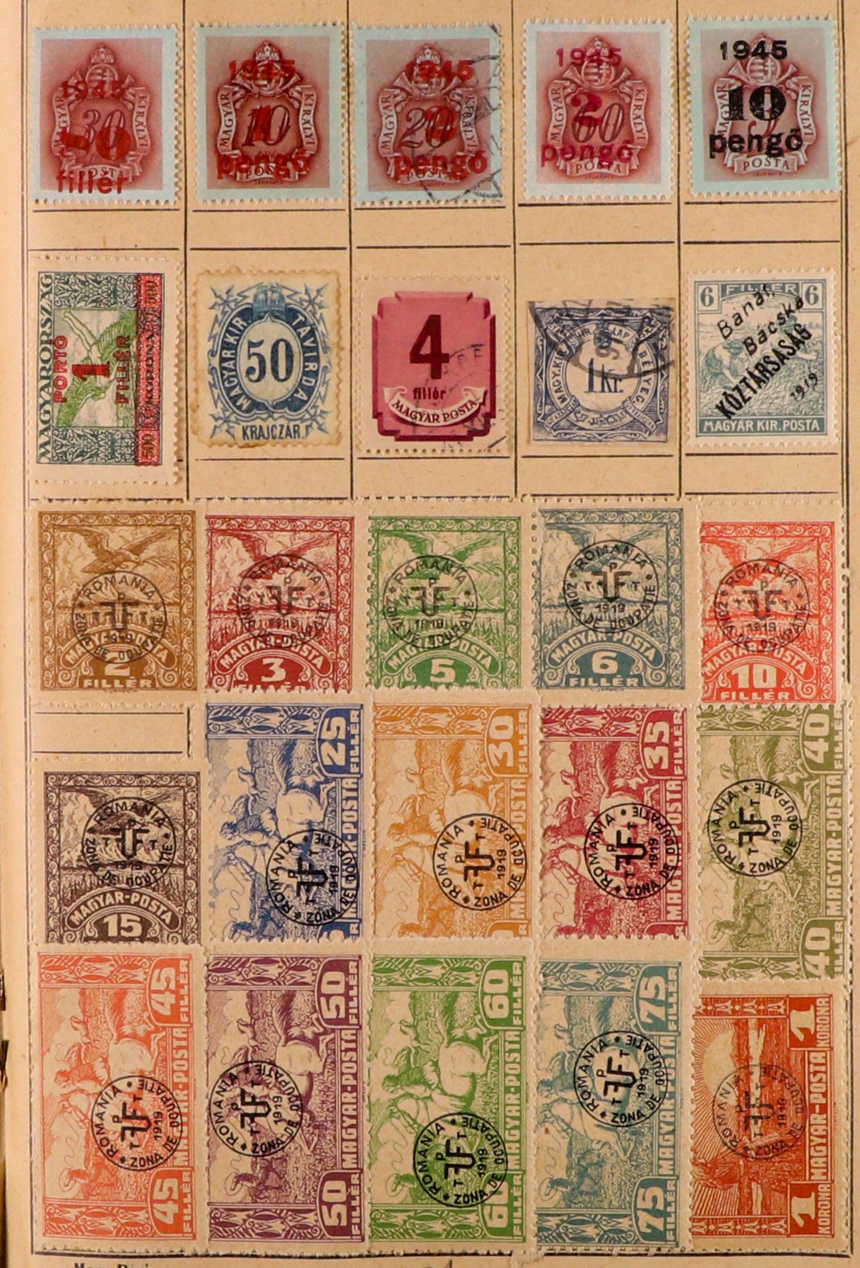 COLLECTIONS & ACCUMULATIONS WORLD RANGES 19th Century to 1940's mint & used stamps in ten unpriced - Image 28 of 35
