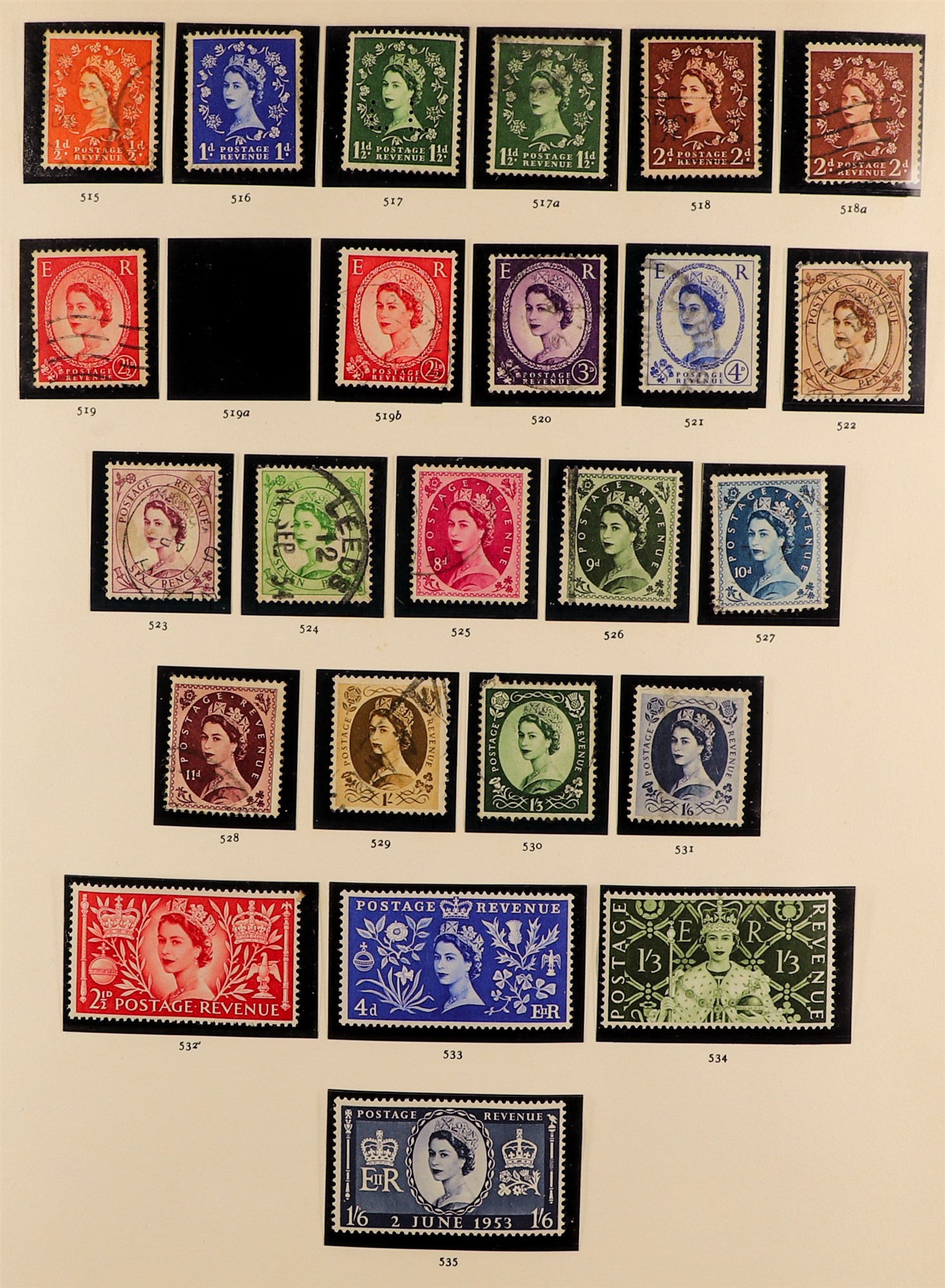 GREAT BRITAIN 1840-1980 COLLECTION Mint (later issues mostly never hinged) & used stamps in - Image 8 of 15