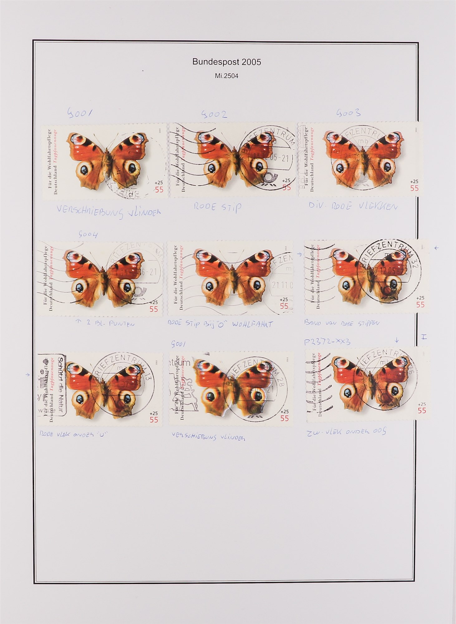 GERMANY WEST 2005 - 2009 SPECIALIZED COLLECTION of 1000+ mint, never hinged mint & used stamps, - Image 6 of 19