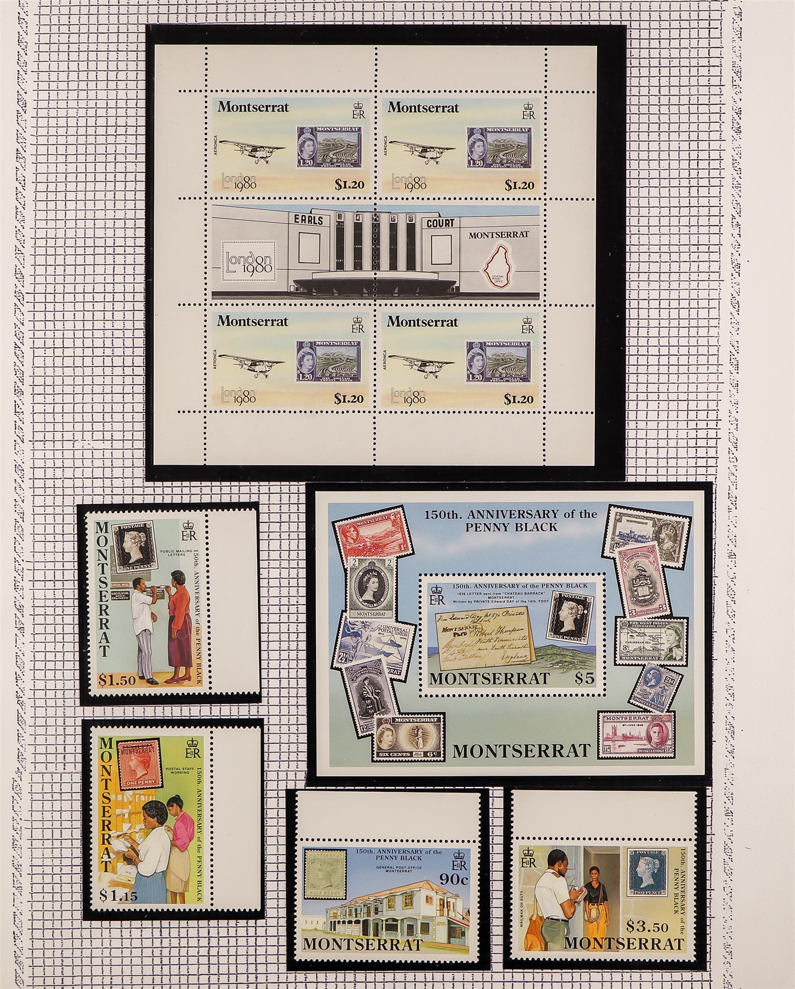 COLLECTIONS & ACCUMULATIONS 'STAMPS ON STAMPS' TOPICAL COLLECTION of 1400+ chiefly never hinged mint - Image 22 of 35