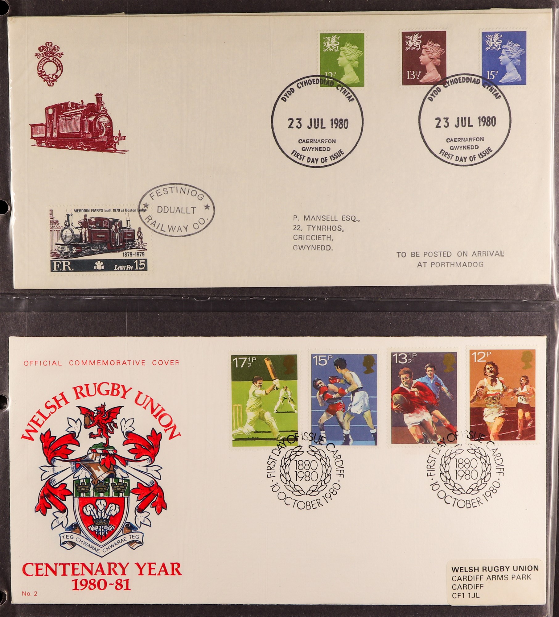GB.FIRST DAY COVERS 1962 - 1990 COLLECTION of 'Regional' covers in 3 albums. Also includes loose - Image 28 of 34