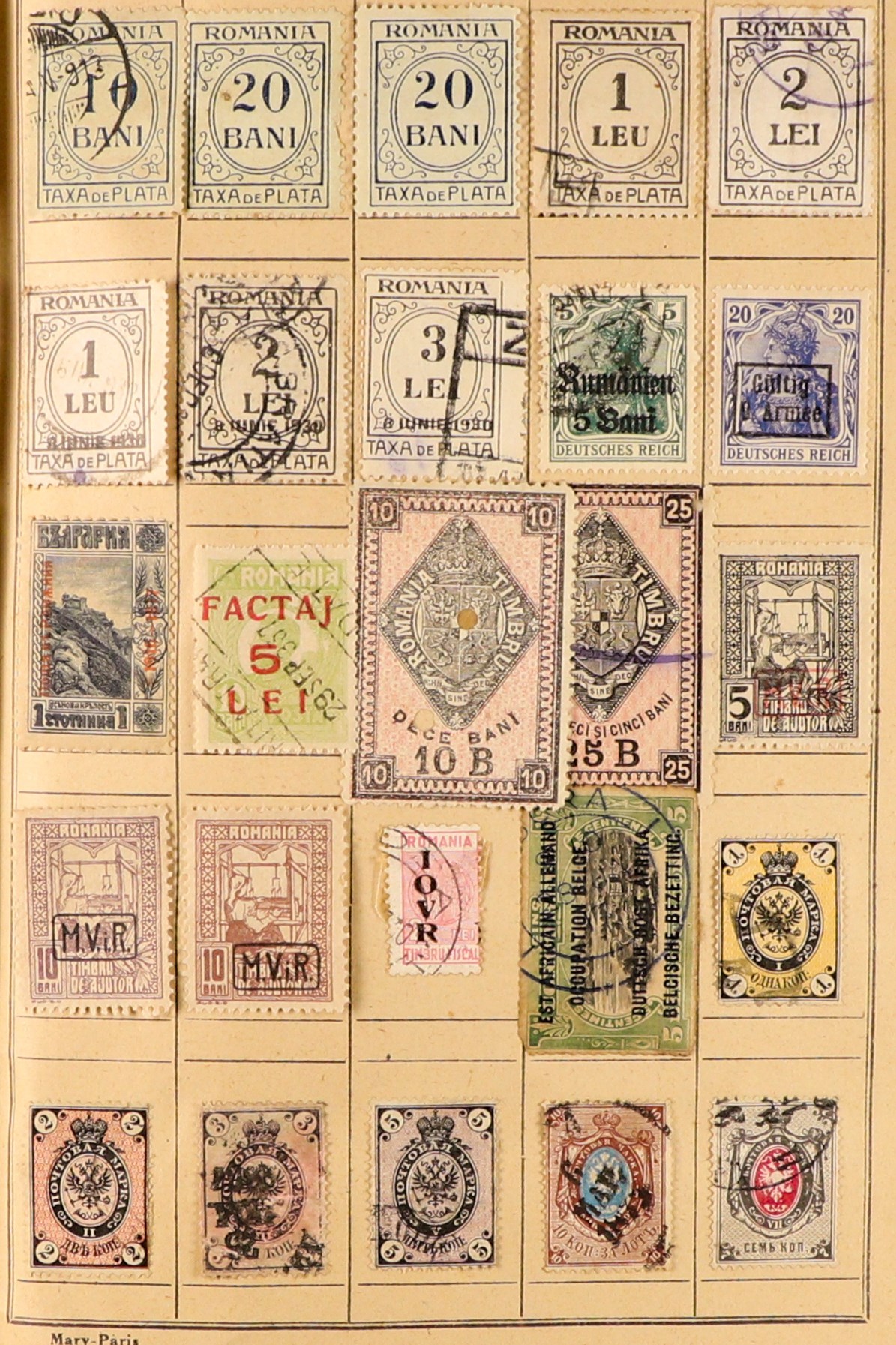 COLLECTIONS & ACCUMULATIONS WORLD RANGES 19th Century to 1940's mint & used stamps in ten unpriced - Image 7 of 35